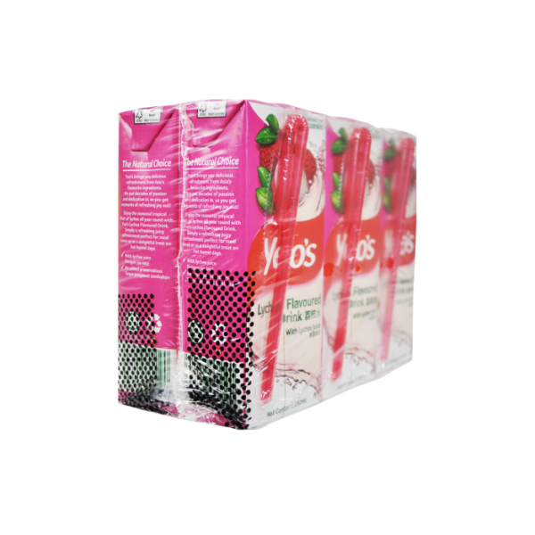 YEOS Lychee Drink 6x250ml